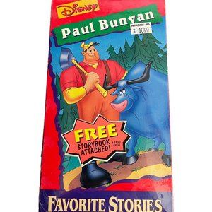 Vintage Paul Bunyan Favorite Stories VHS Tape Sealed 1990s Disney